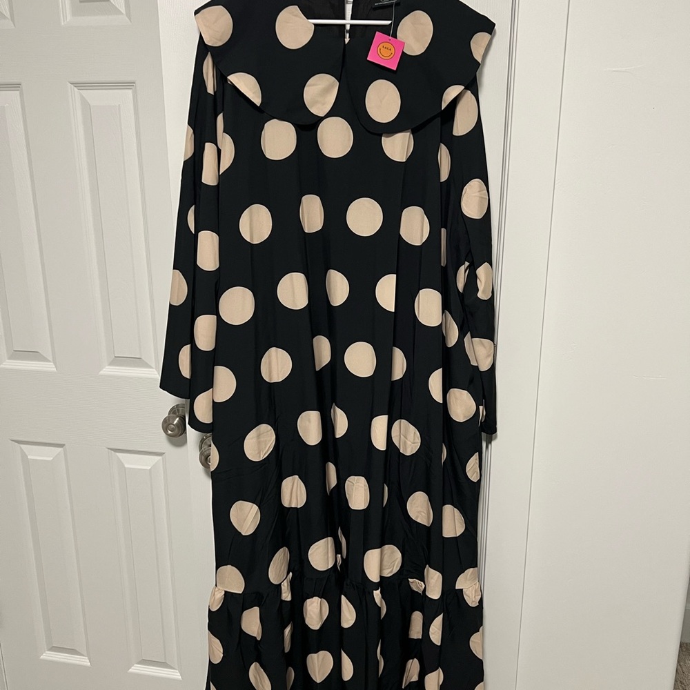 NWT Dressed in Lala Polka Dot Maxi - Size 2X